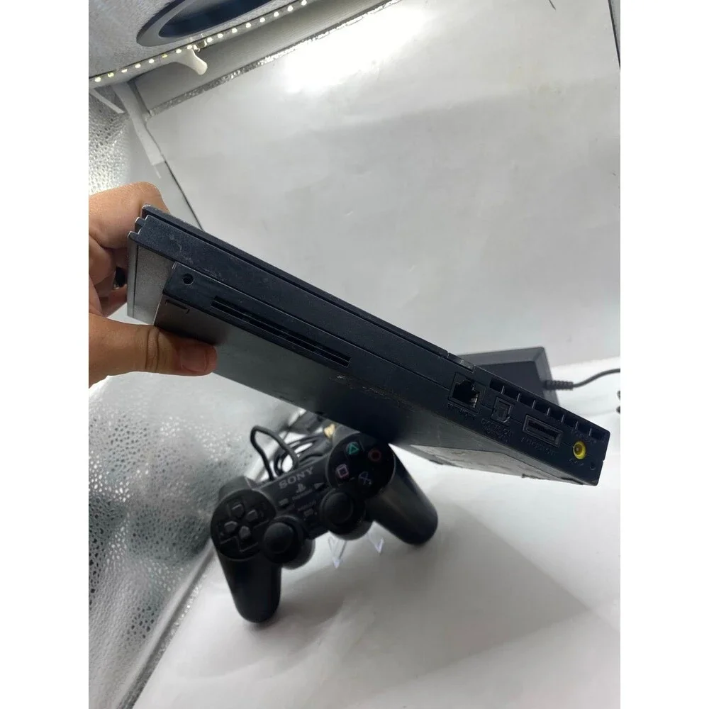 Playstation 2 PS2 Slim Console With Sony Memory Card & Sony Controller complete